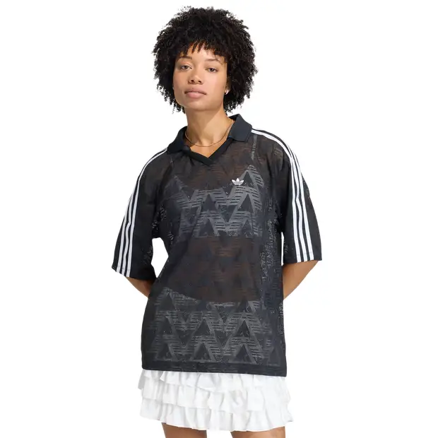 Football Donna - Magliette Nero - Mesh Black