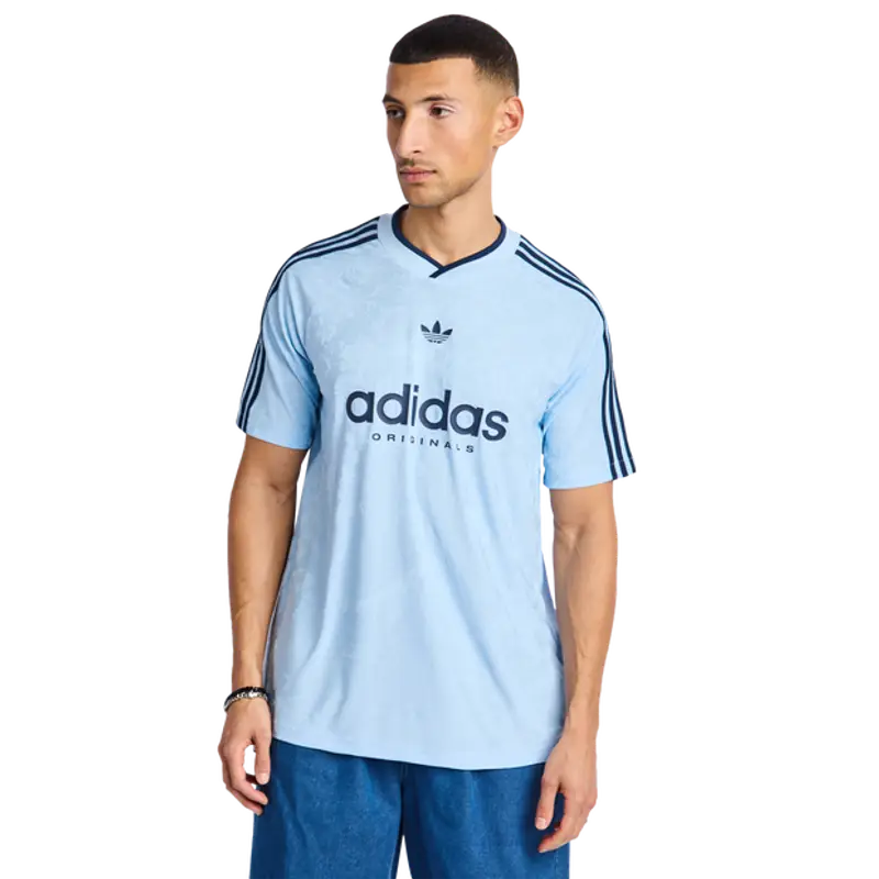 Adidas Football male Magliette - Blu - Poly Jersey - Foot Locker