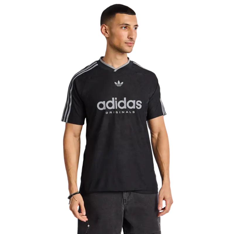 Adidas Football male Magliette - Nero - Poly Jersey - Foot Locker