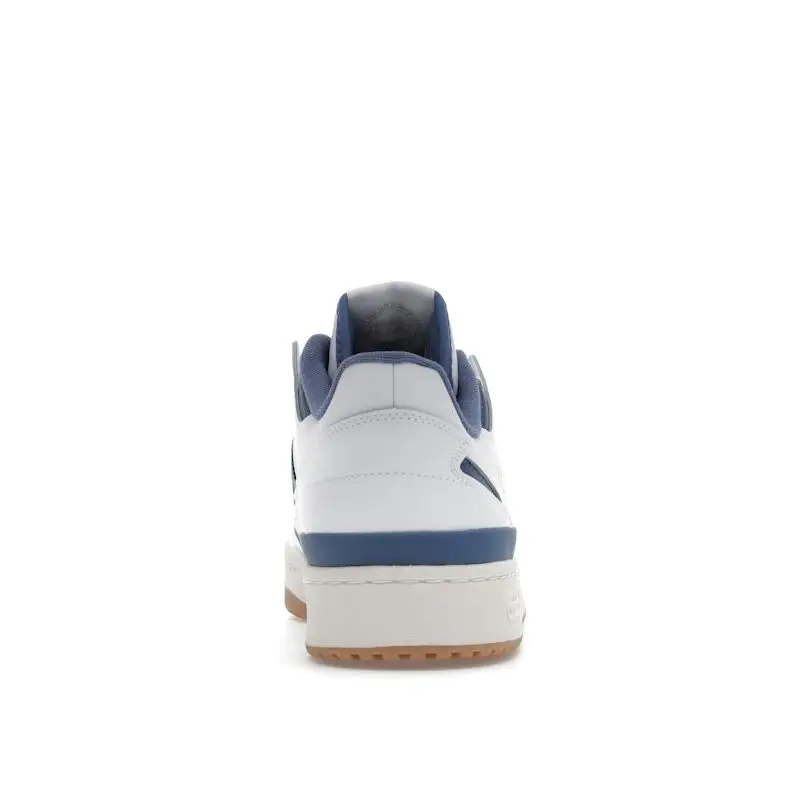 Forum Low CL Bianco Blu Crew Gomma Sneakers Unisex Bianco Nuvola IH7821 46 miniatura 4