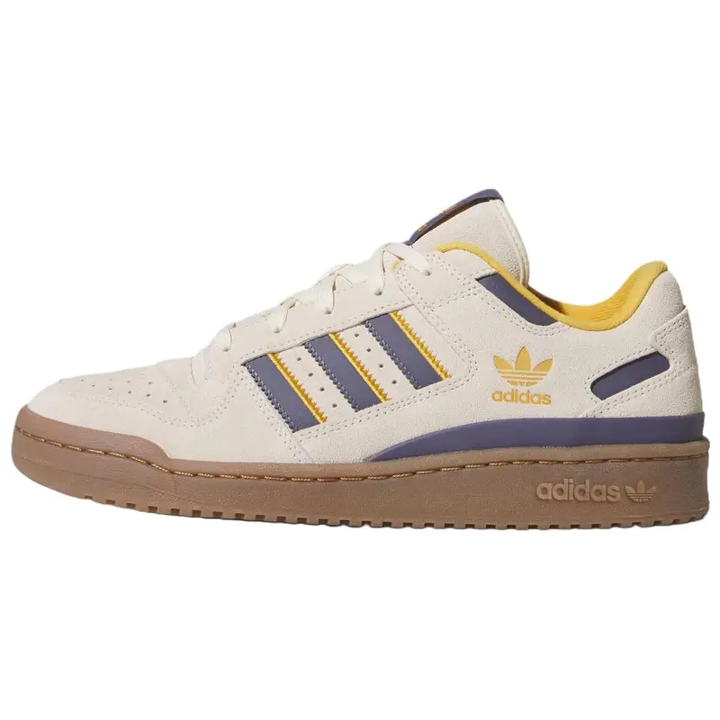 Forum Low Cl Bianco Meraviglia/Viola Preloved/Giallo Preloved Sneakers Unisex JQ2655 40⅔