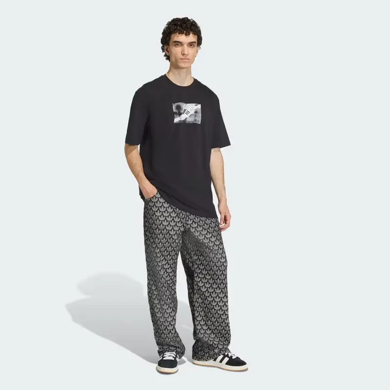 Adidas T-shirt Nero 3780332 miniatura 3