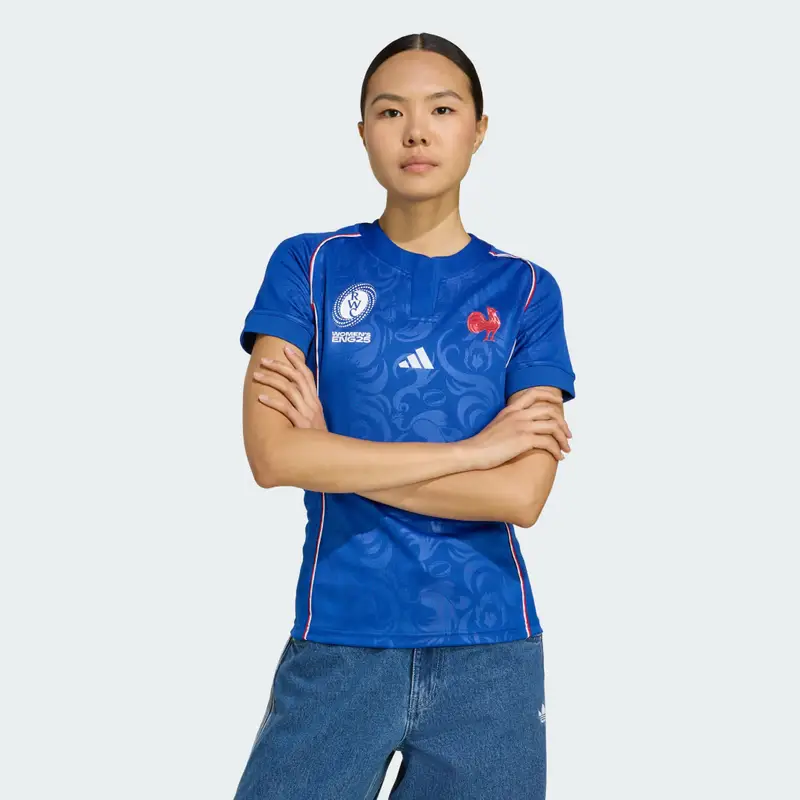 Francia Maglia Home Royal Blue