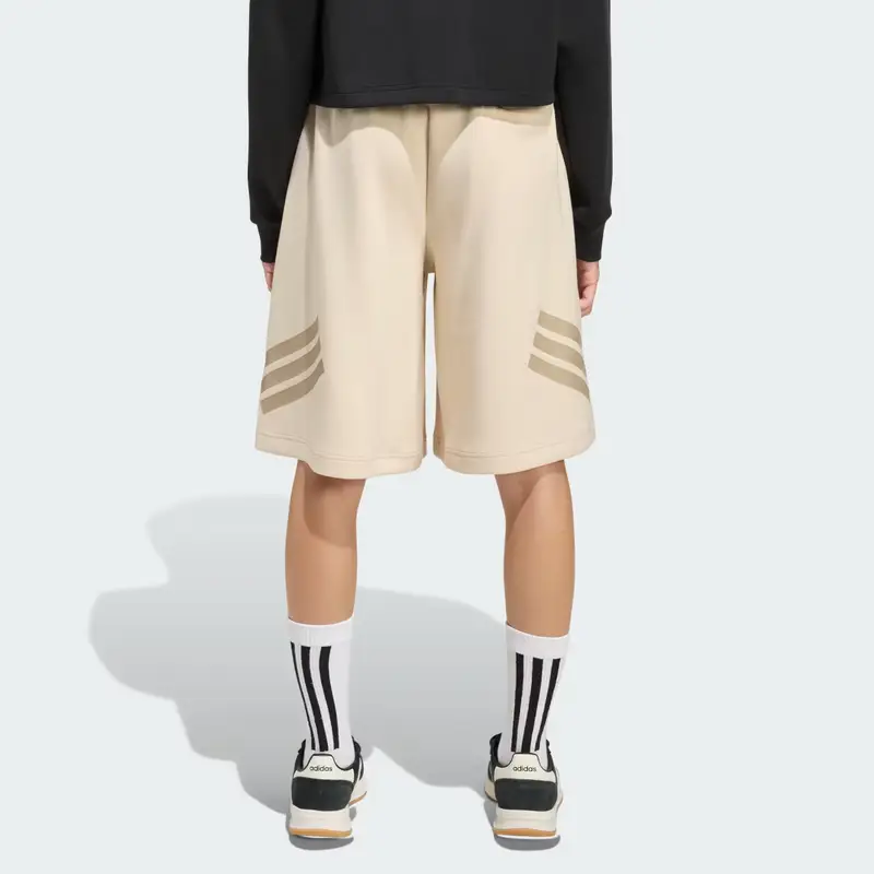 FUTURE ICONS 3 STRIPES PANTALONCINI LUNGHI Crystal Linen miniatura 2