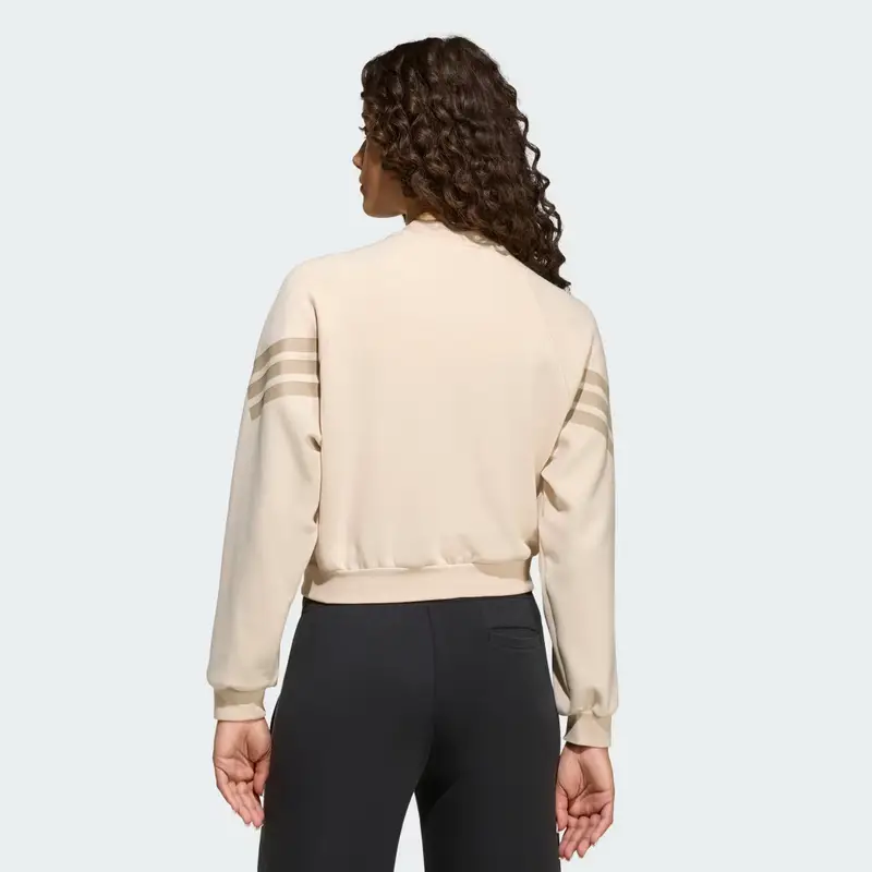 FUTURE ICONS 3 STRISCE ZIP INTEGRALE GIACCA DA ALLENAMENTO Crystal Linen miniatura 2