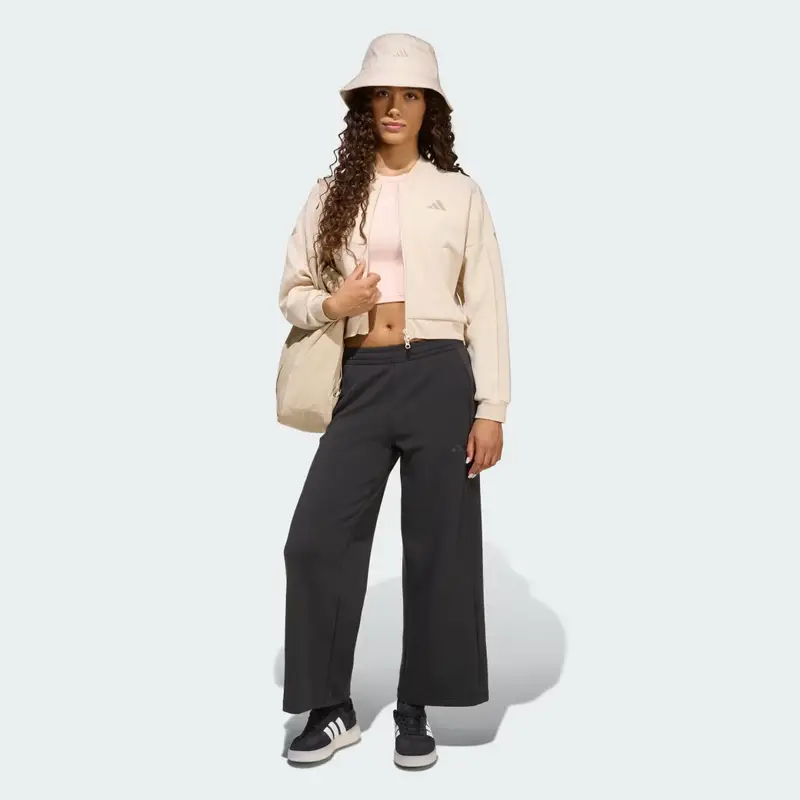 FUTURE ICONS 3 STRISCE ZIP INTEGRALE GIACCA DA ALLENAMENTO Crystal Linen miniatura 3