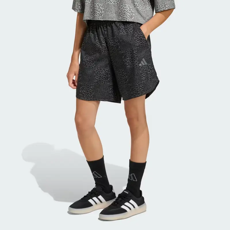 FUTURE ICONS ALLOVER PRINTED SHORTS Black
