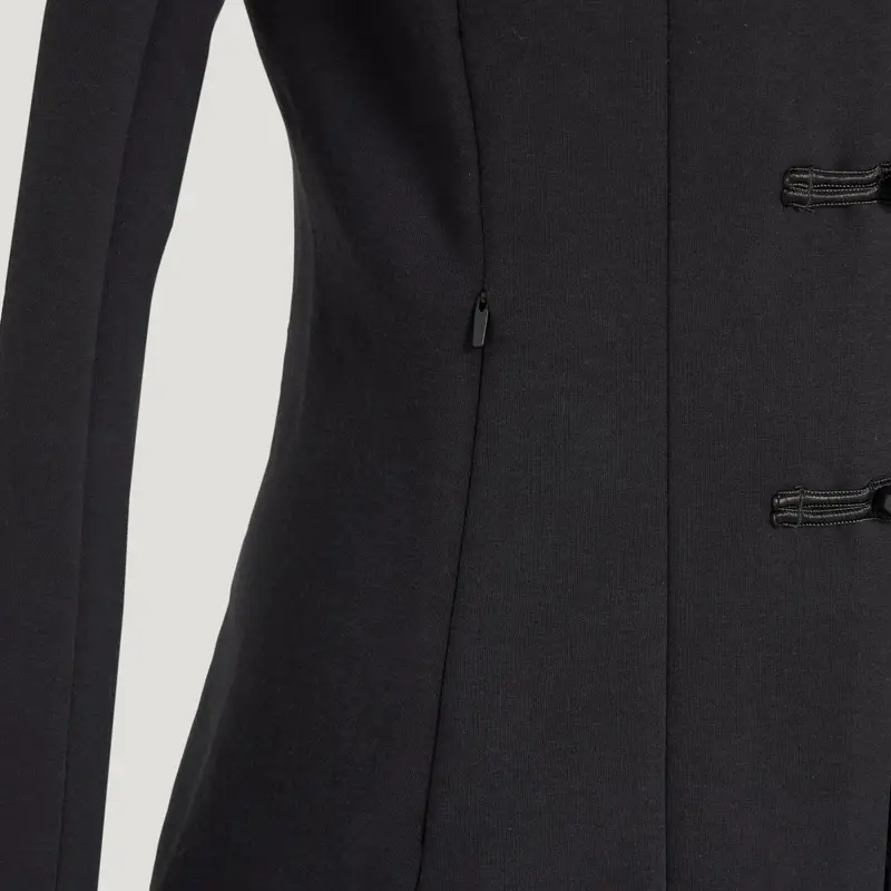 FW25 Samuel Gui Yang Co-Creato Spacer Nuovo Stile Cinese Casual A Righe Sport Giacca a Maniche Lunghe Giacca Donna HY2130 2XL miniatura 3