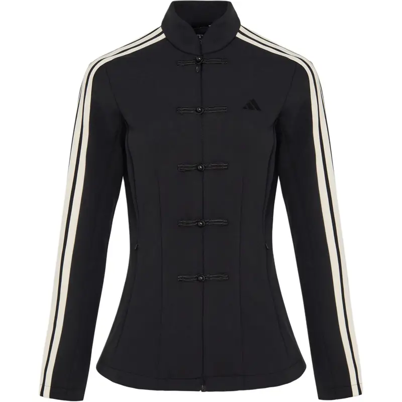 FW25 Samuel Gui Yang Co-Creato Spacer Nuovo Stile Cinese Casual A Righe Sport Giacca a Maniche Lunghe Giacca Donna HY2130 XL