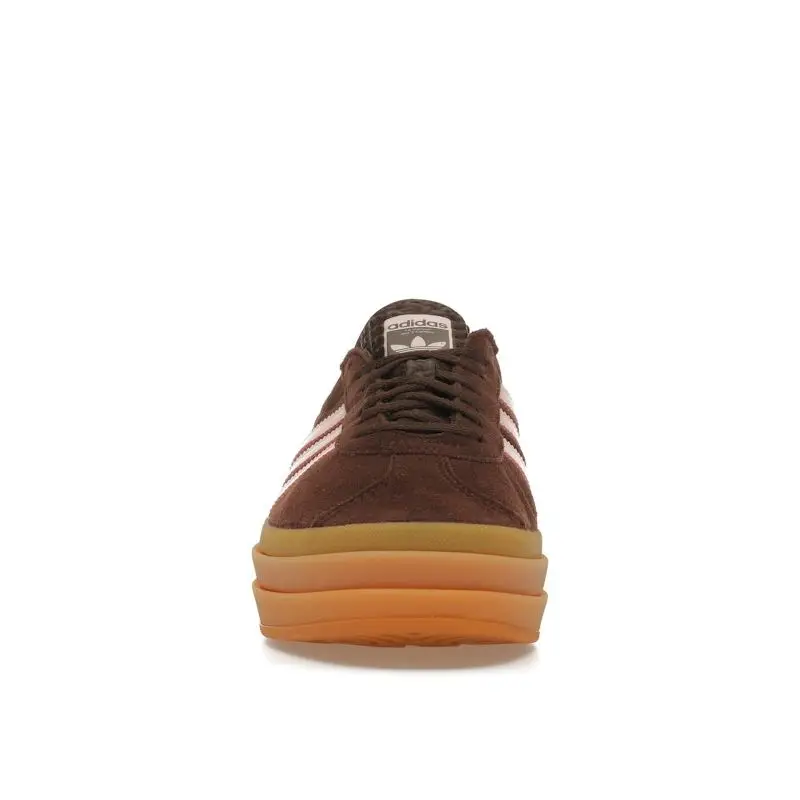 Adidas Gazelle Bold Sneakers da Donna Marrone e Rosa Ghiaccio in Gomma miniatura 2