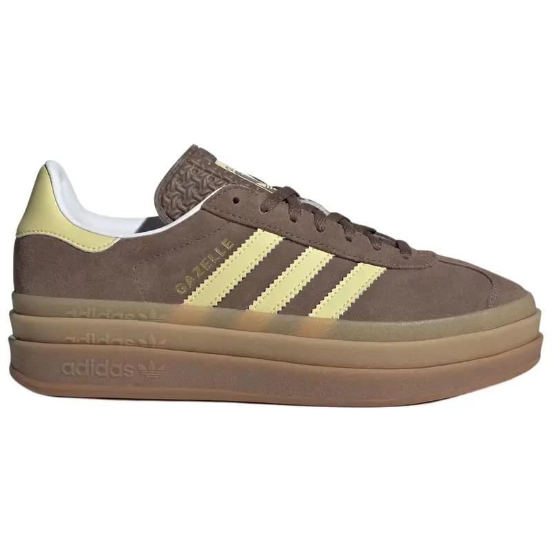 Gazelle Bold Terra Strata Giallo Polvere Sneakers Donna Marrone Nuvola Bianca JI2697 35⅔ miniatura 2