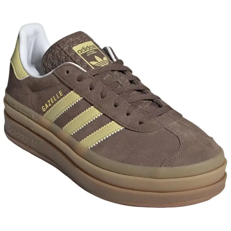 Gazelle Bold Terra Strata Giallo Polvere Sneakers Donna Marrone Nuvola Bianca JI2697 38⅔ miniatura 4