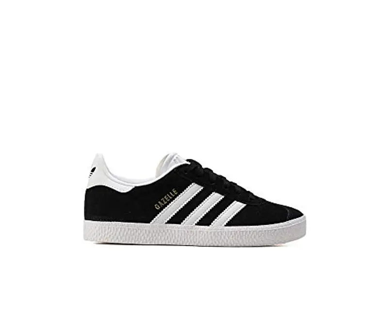 adidas Gazelle C, Sneakers Unisex - Bambini e Ragazzi, Nero (Core Black/Ftwr White/Gold Metallic), 29 EU miniatura 2