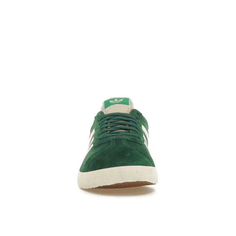Gazelle Faded Archive Sneakers Unisex Verde Verde Scuro Bianco Sporco GY7338 38 miniatura 3