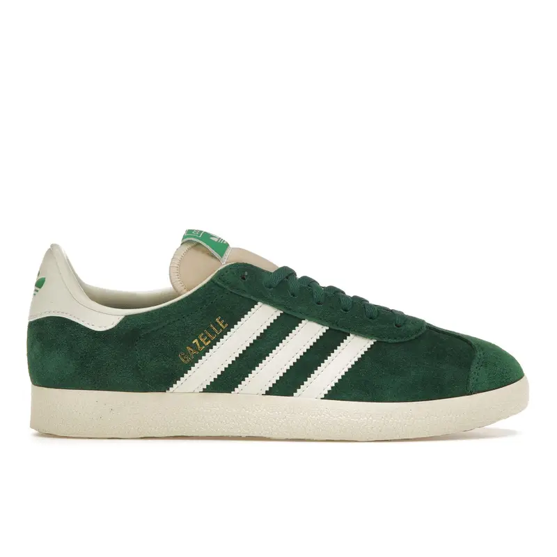 Gazelle Faded Archive Sneakers Unisex Verde Verde Scuro Bianco Sporco GY7338 38