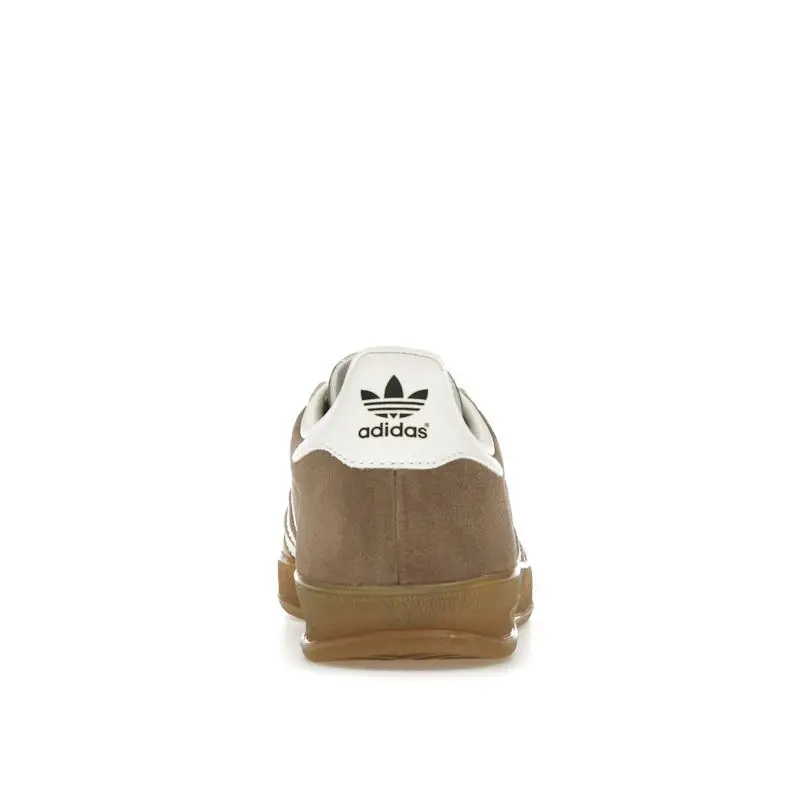 Adidas Gazelle Indoor Sneakers Unisex Marrone e Bianco miniatura 5