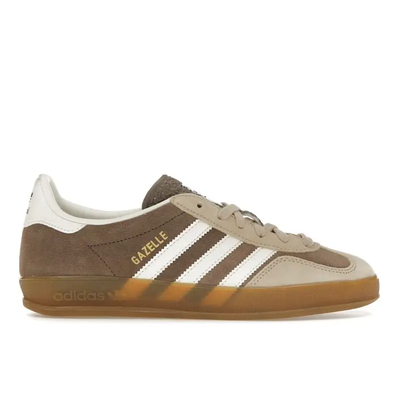 Adidas Gazelle Indoor Sneakers Unisex Marrone e Bianco