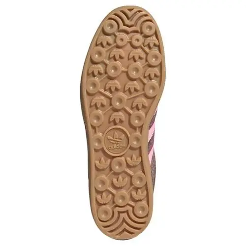 Gazelle Indoor Marrone Scuro Rosa Verde Velluto W - JI2714 Nuova 38 5 miniatura 3