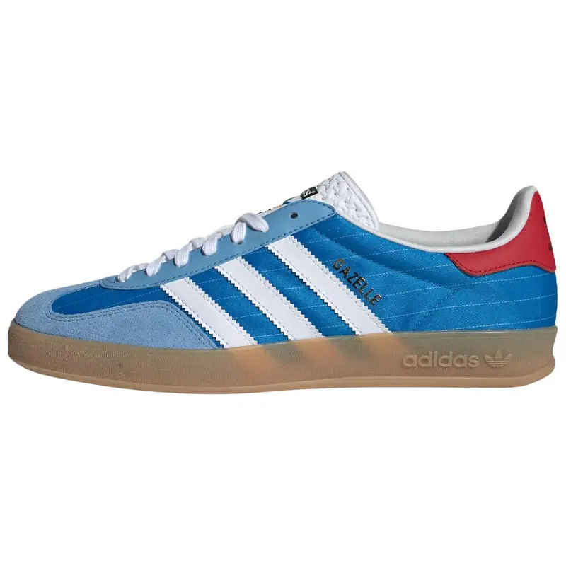 Gazelle Indoor Olympic Pack - Blu Sneakers Unisex Azzurro Brillante Bianco Nuvola Gomma IF9643 42