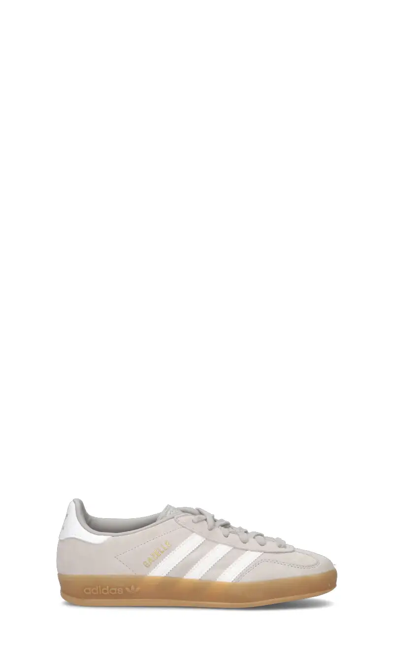 GAZELLE INDOOR Sneaker donna grigia in suede Vario