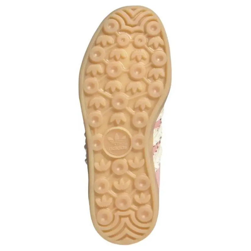 Gazelle Indoor Wonder Mauve Sneakers da Donna Rosa Crew-White Gomma-3 JS1413 40 miniatura 3