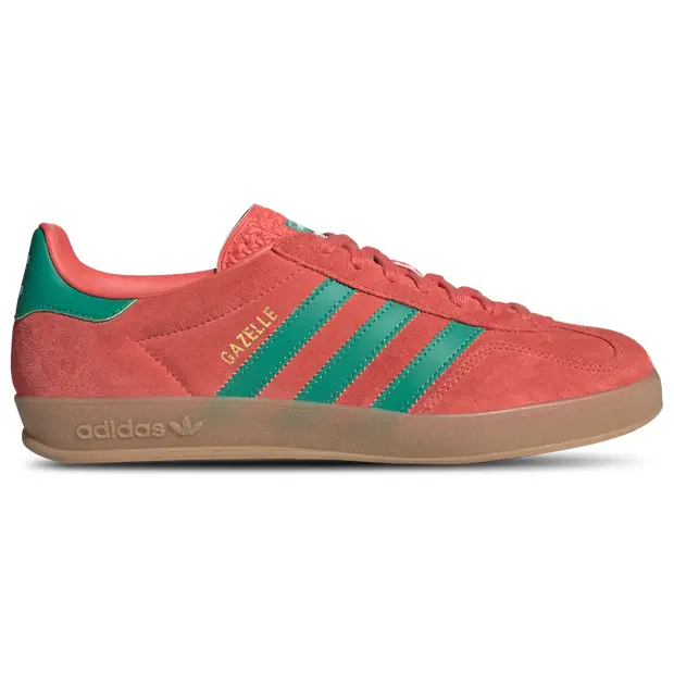 Gazelle male Scarpe - Rosso - Pelle - Foot Locker Red