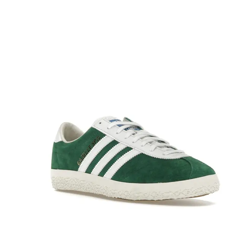 Gazelle Spezial Verde Scuro Sneakers Uomo Bianco Nuvola Bianco Sporco IF5787 46 miniatura 3