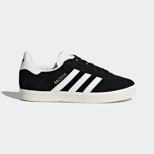 Gazelle unisex Scarpe - Nero - Pelle - Foot Locker Black