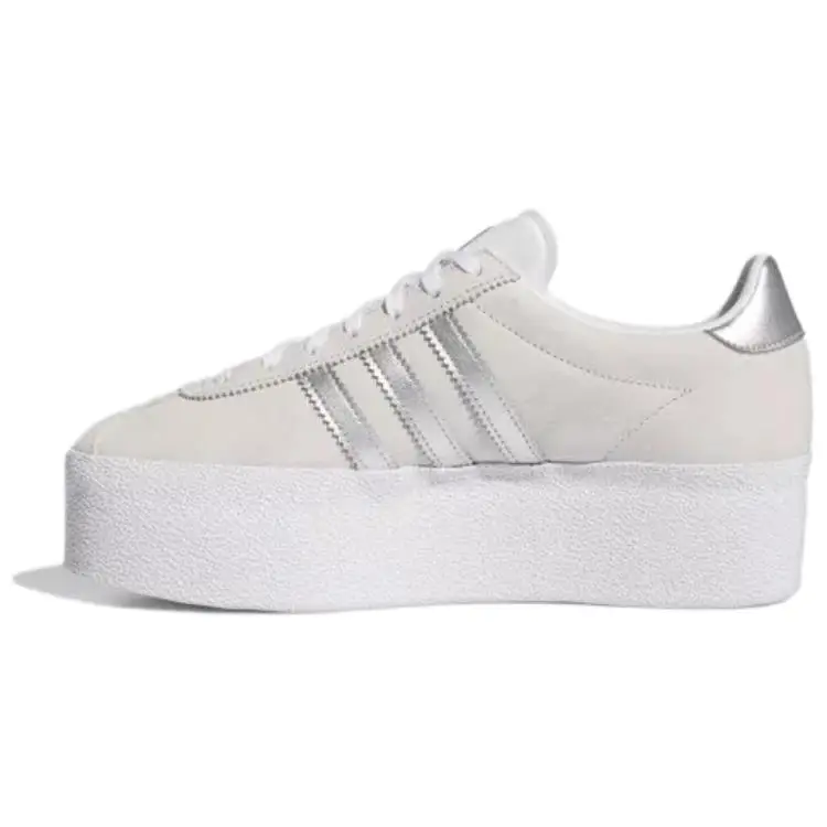 Gazelle Up Grigio Argento (Da donna) Sneakers da Donna Calzature-Bianco Grigio-Uno Core-Nero IH1291 36 miniatura 4
