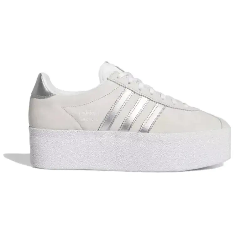 Gazelle Up Grigio Argento (Da donna) Sneakers da Donna Calzature-Bianco Grigio-Uno Core-Nero IH1291 38 miniatura 5