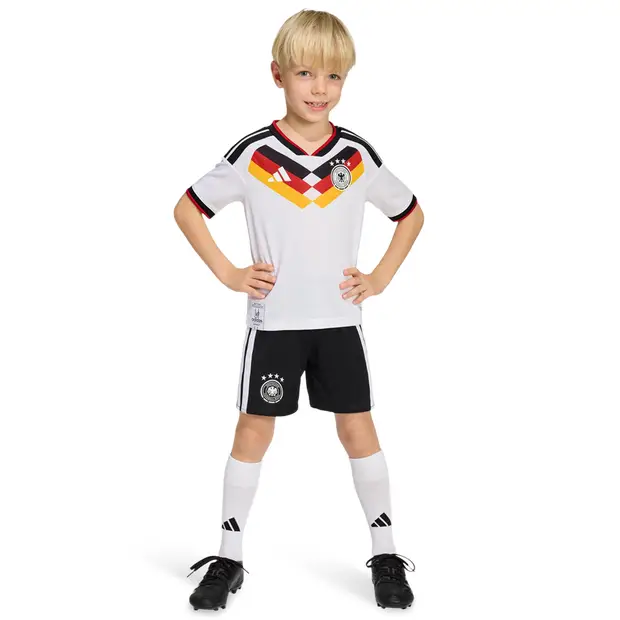 Germany 26 Home Replica Set Bambini - Maglie/Repliche Bianco - - 116 CM - Poly Mesh White