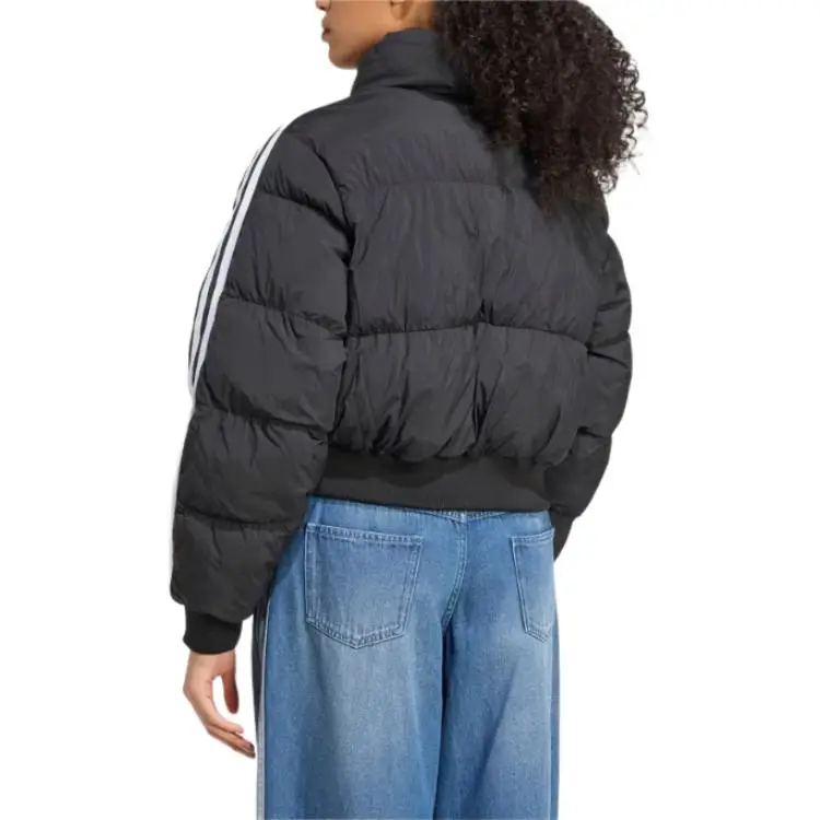 Giacca a maniche lunghe a righe Adidas Originals Adicolor vestibilità ampia da donna JX2970 2XS miniatura 2