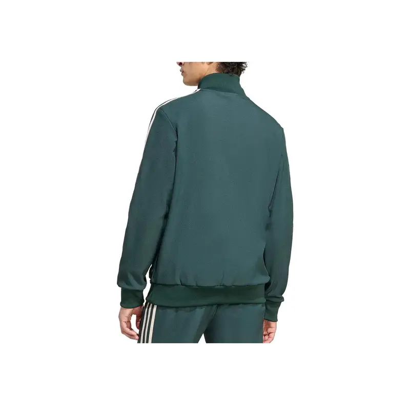 Giacca a righe con zip e colletto alla coreana sportiva Adidas Originals Juventus da uomo JM9449 M miniatura 4