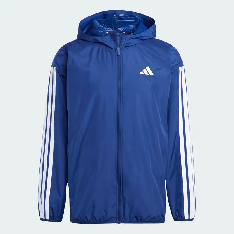 Giacca a vento Essentials 3-Stripes Dark Blue miniatura 4