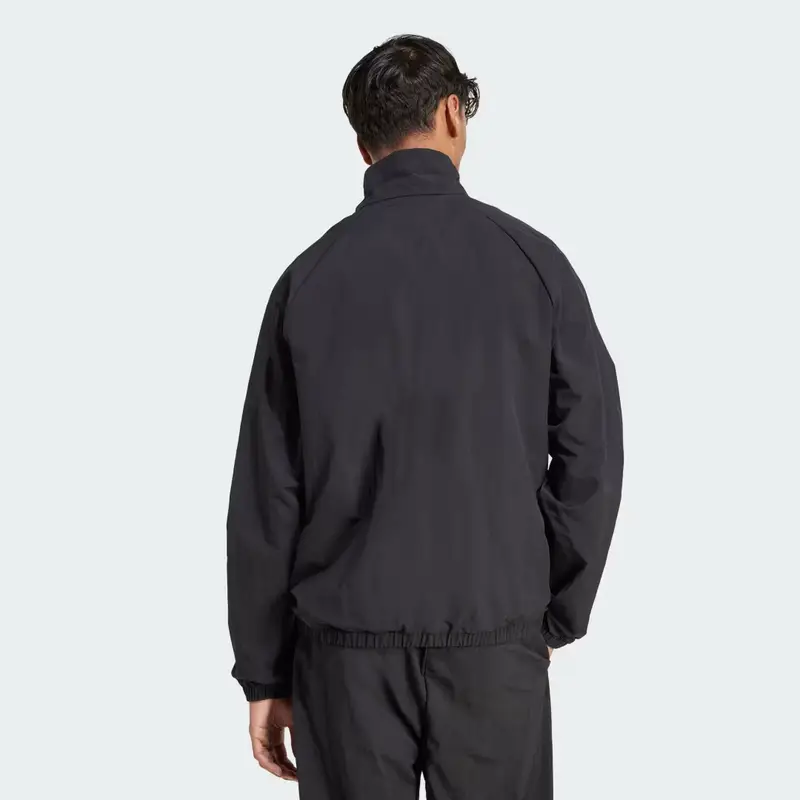 Giacca a vento essenziale con logo piccolo Black miniatura 2