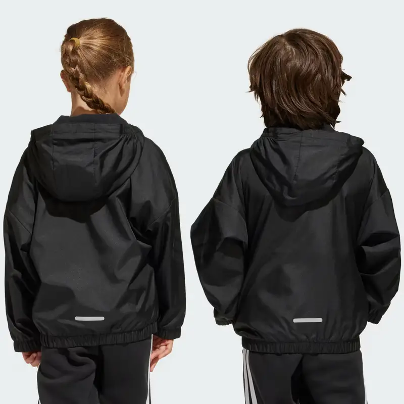 Giacca a vento Fleece Kids Black miniatura 2