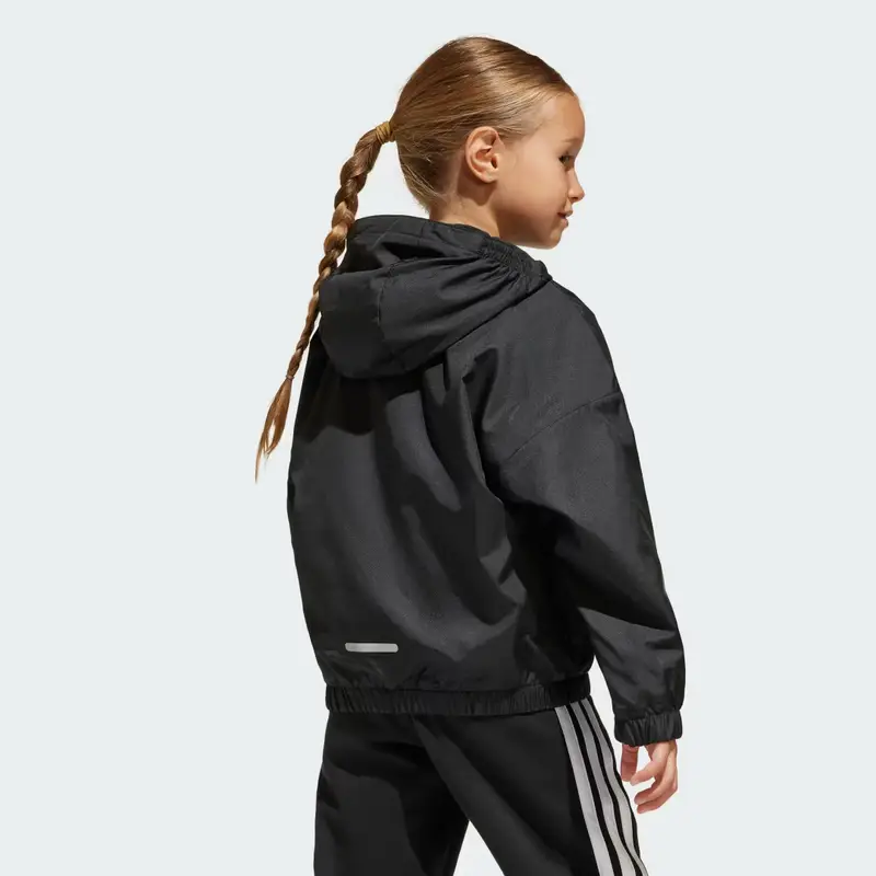 Giacca a vento Fleece Kids Black miniatura 4