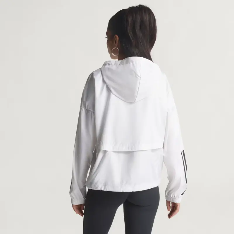 giacca a vento Hyperglam 3-Stripes White miniatura 2