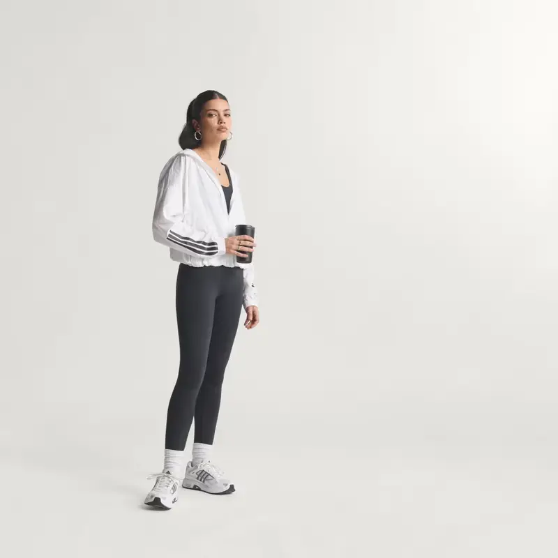 giacca a vento Hyperglam 3-Stripes White miniatura 3