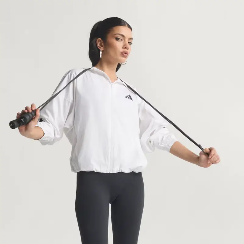 giacca a vento Hyperglam 3-Stripes White