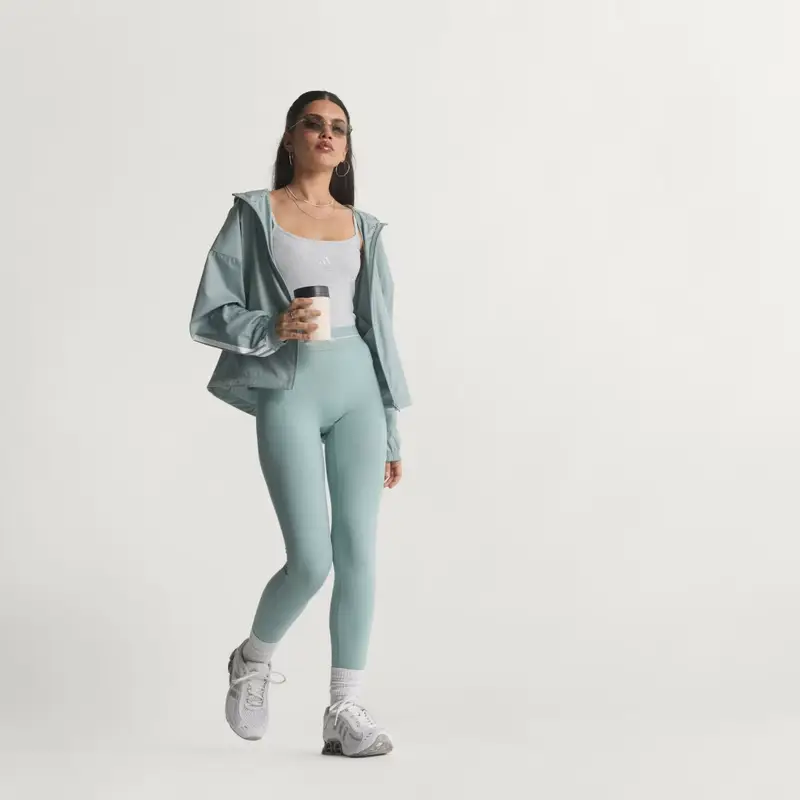 giacca a vento Hyperglam 3-Stripes Wonder Sage miniatura 3