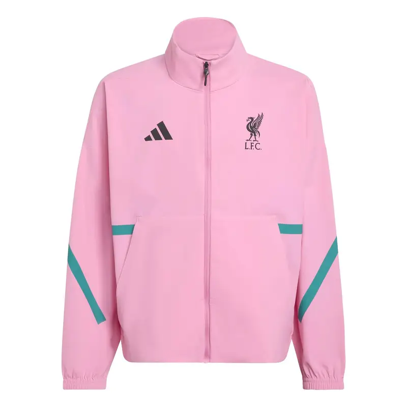 Giacca a vento per bambini Liverpool FC Z.N.E Anthem 2025/26 Rose