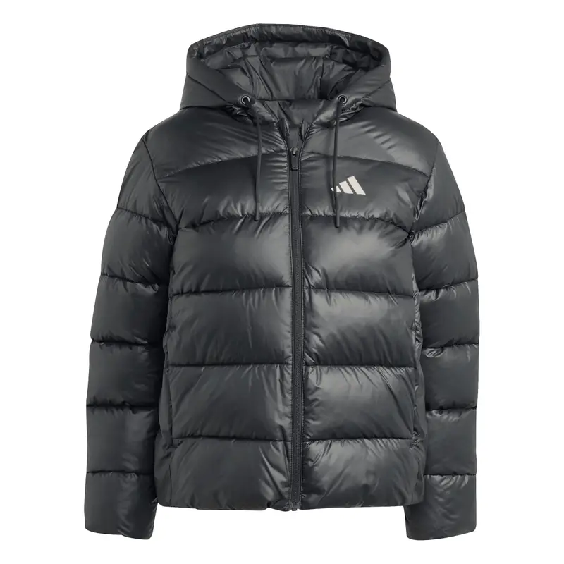 Giacca a vento sintetica con cappuccio donna adidas Essentials Climawarm Noir