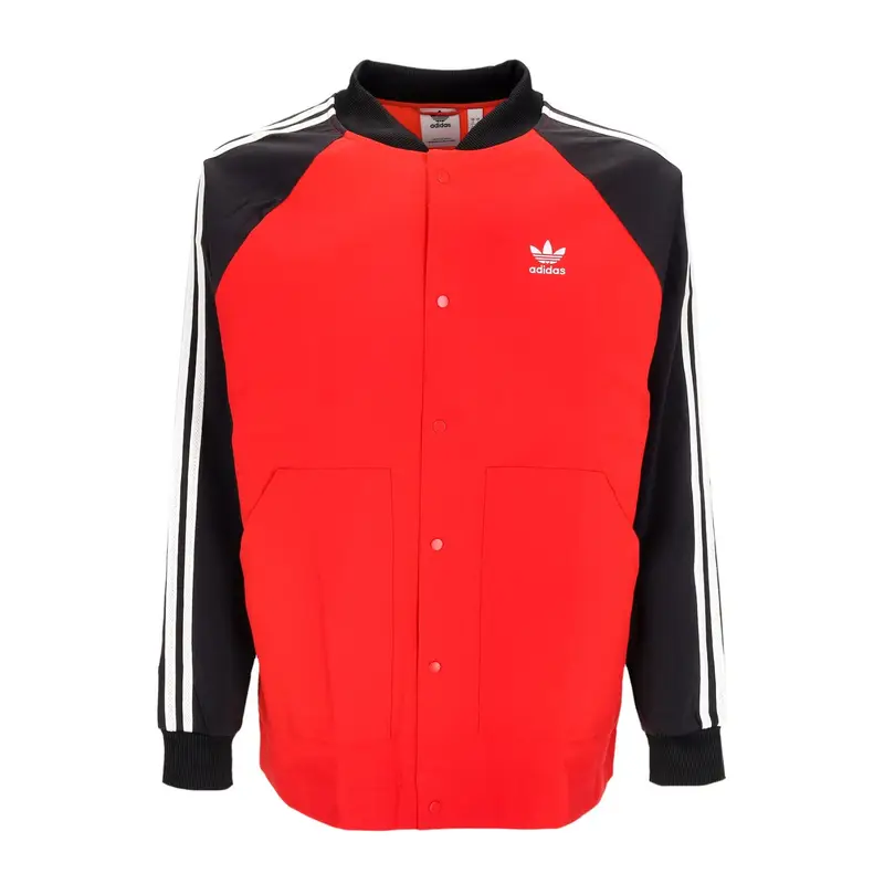 Giacca a Vento Uomo Sst Woven Jacket Better Scarlet/black