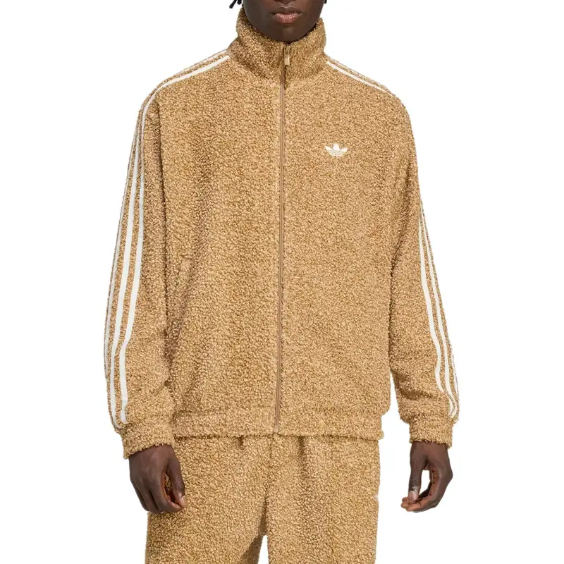 Giacca Adidas Originals Boucle Firebird con Collo Alto e Zip Maniche Lunghe Uomo Giacca KS5274 XXXL