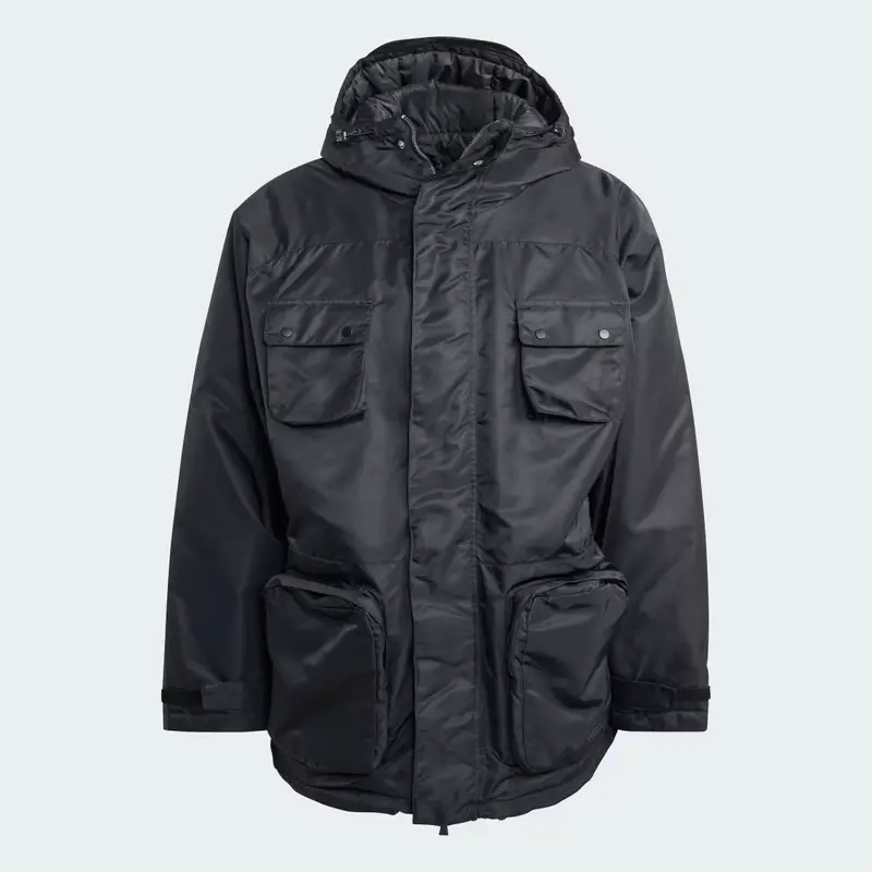 Adidas Parka Nero 3139696 miniatura 4