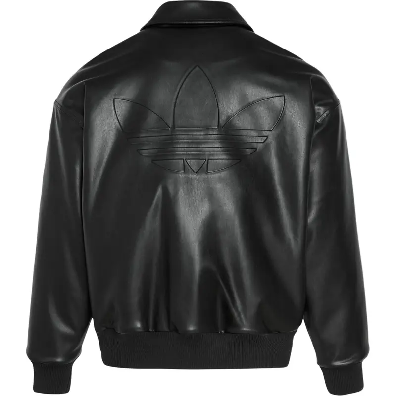 Giacca Adidas Originals Sherpa FW25 in PU Tinta Unita Vestibilità Ampia Revers Pile Maniche Lunghe Giacca Uomo IA7525 L miniatura 2