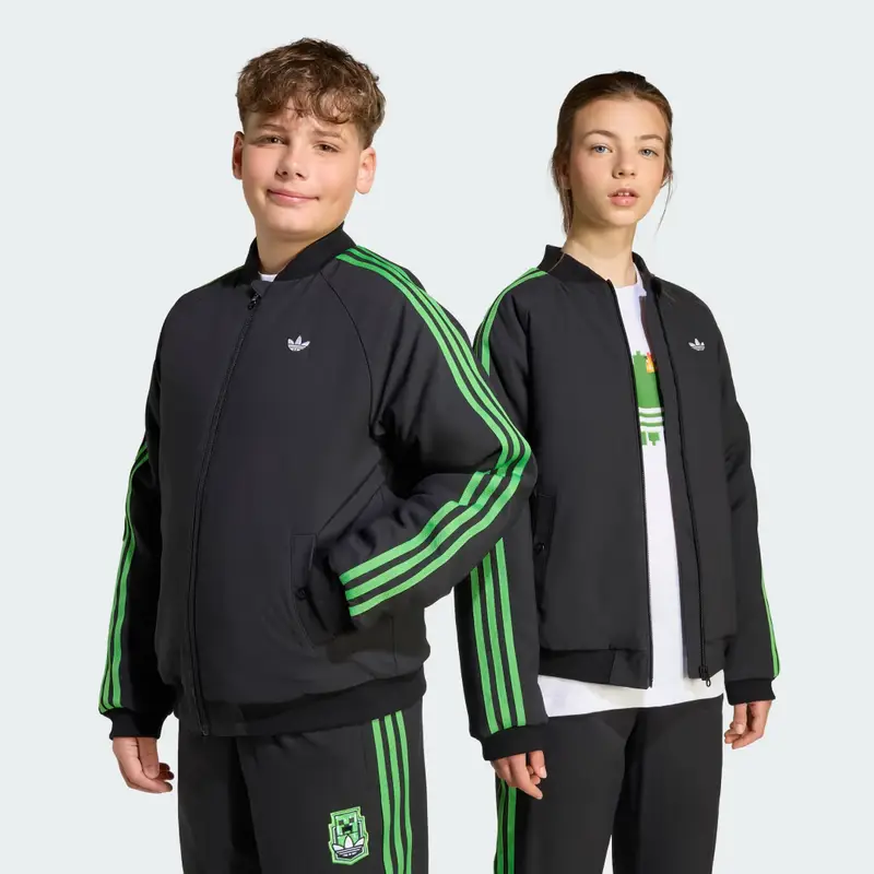 Giacca adidas x Minecraft Kids Black