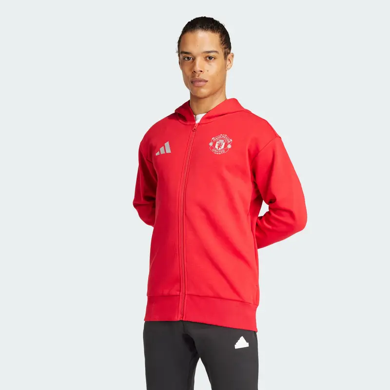 Giacca Anthem Manchester United FC | Adidas Rosso