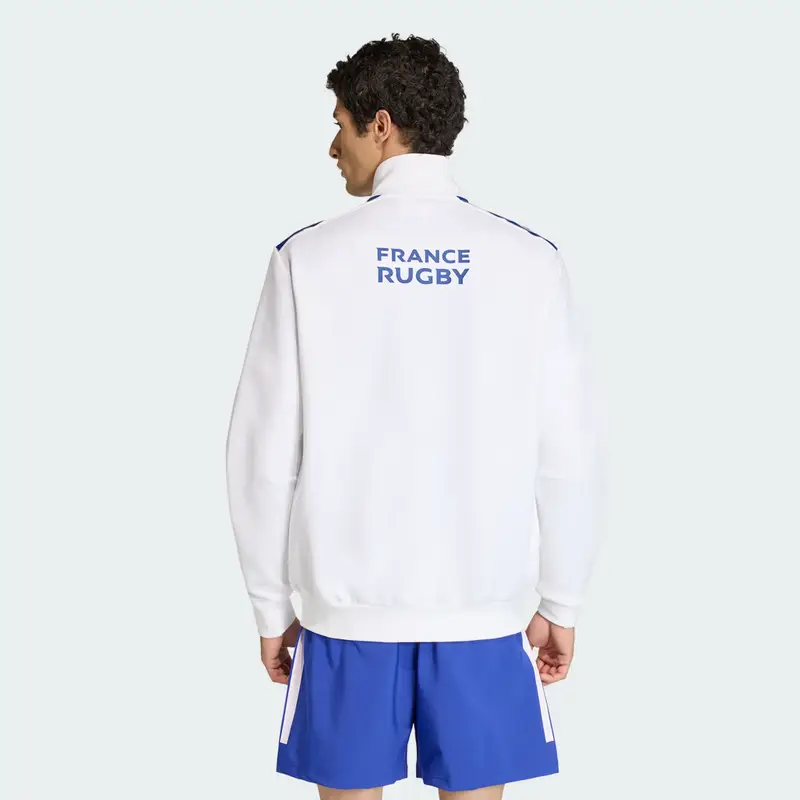 Giacca Anthem Rugby Francia White miniatura 2